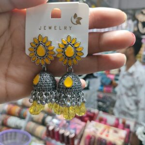 Stylish Crystal Earrings for Women & Girls – Daily Wear Fashion Jewellery