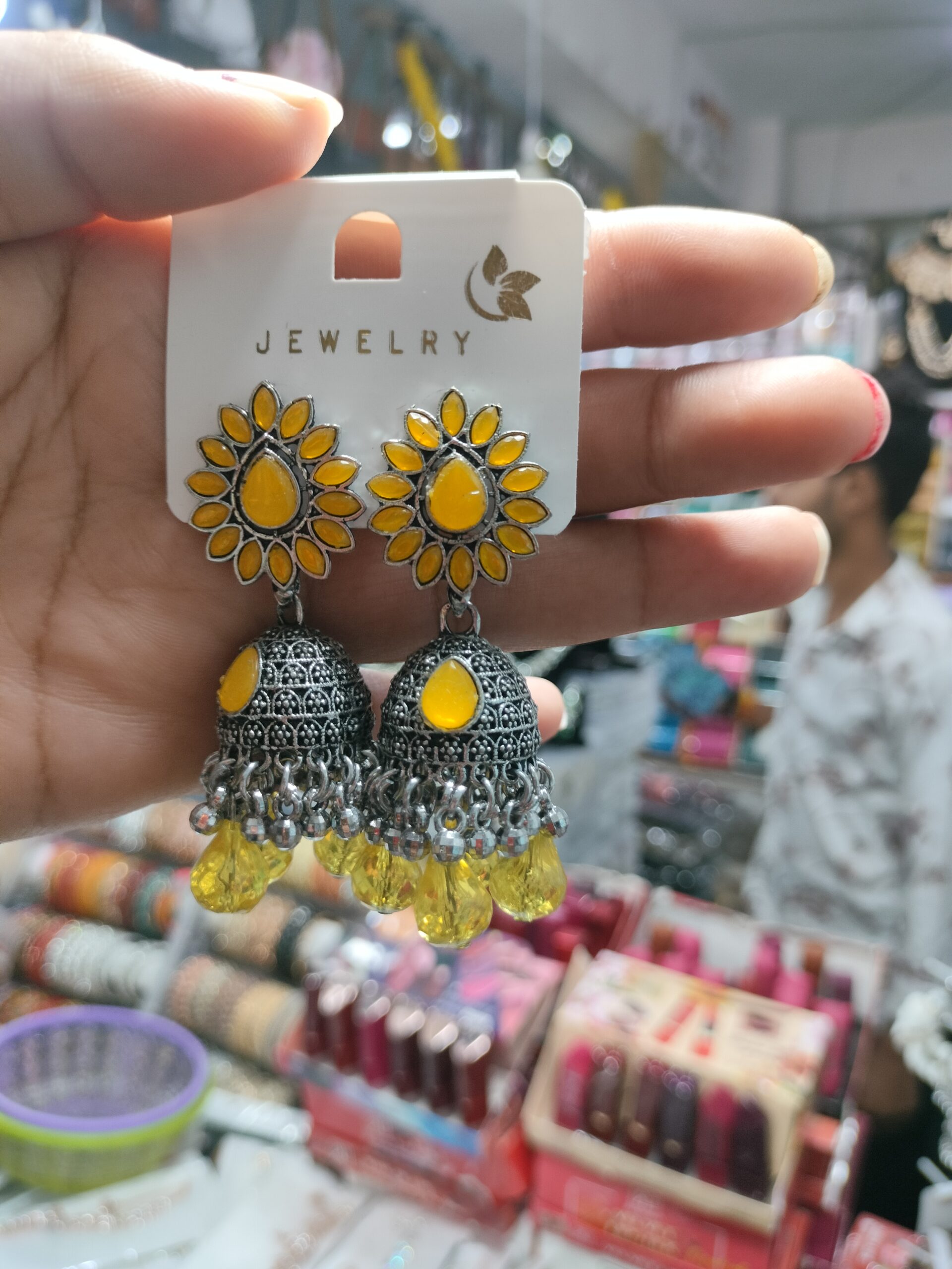 Stylish Crystal Earrings for Women & Girls – Daily Wear Fashion Jewellery