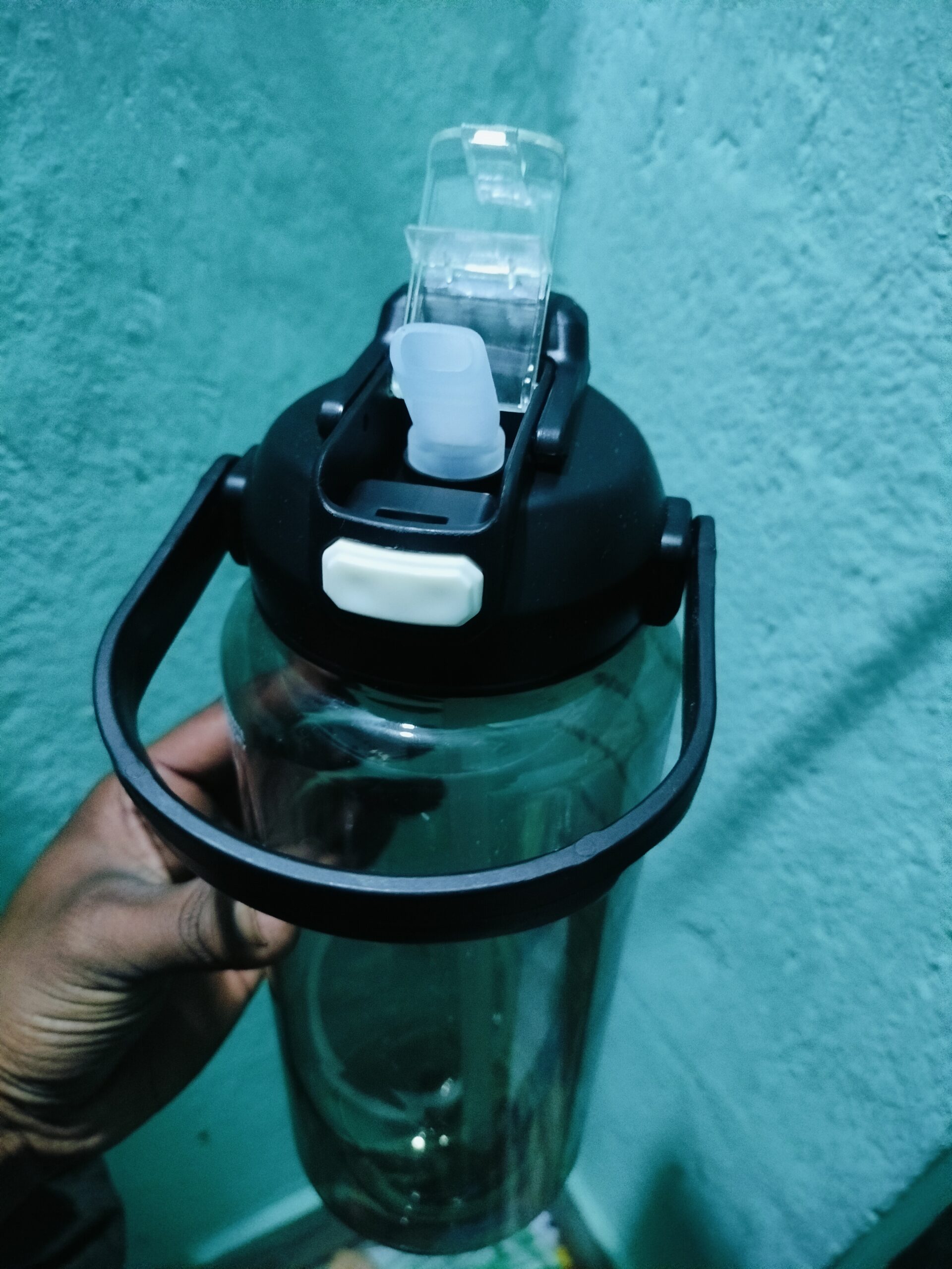 Water bottle Gradient Hydration Bottle – 1400ml Large Capacity Sports & Travel Mug - Image 3